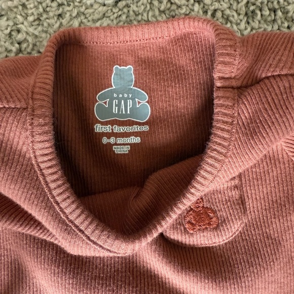 GAP Terracotta Ribbed Baby Set - Picture 2 of 4